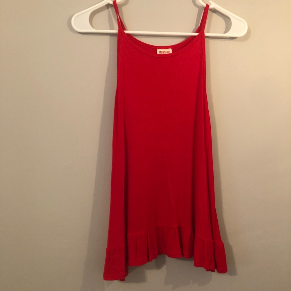 Peplum tank